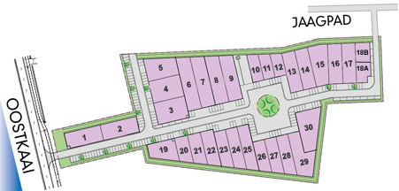Oostkaai Park plan